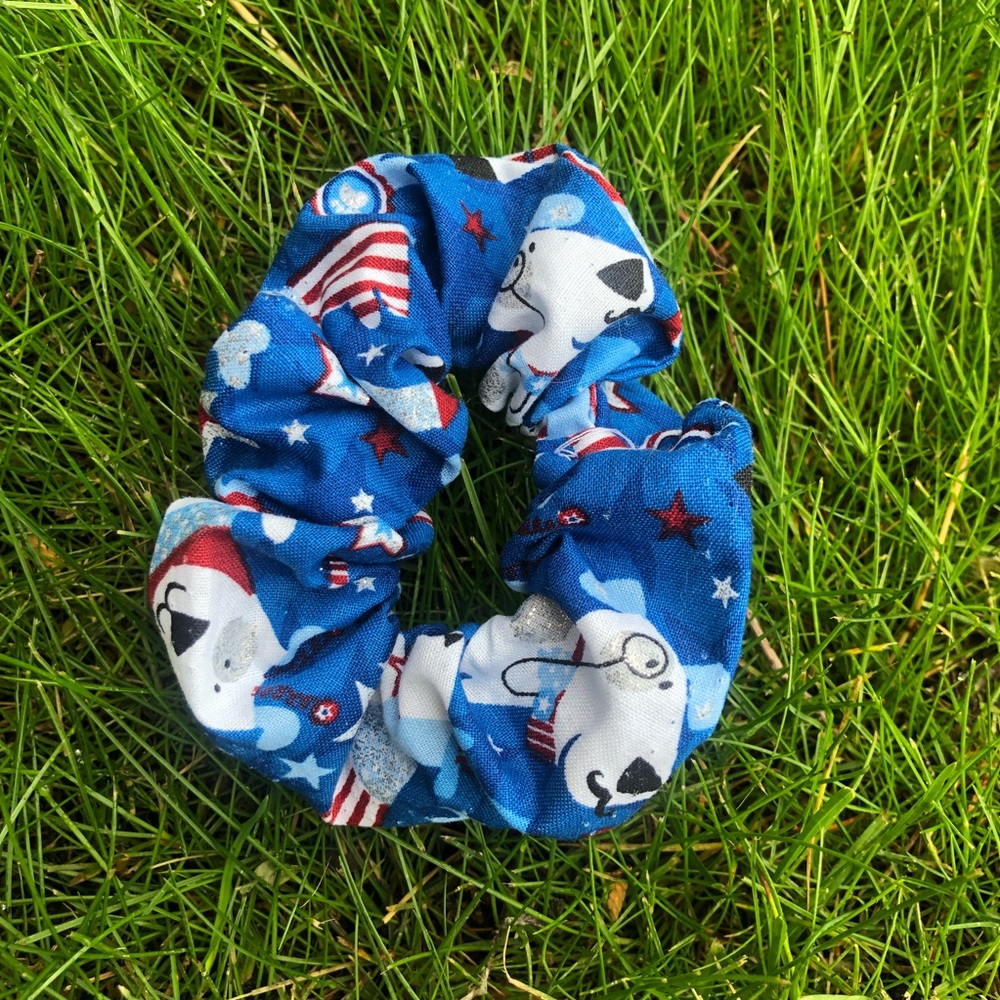 4th of July Scrunchie!❤️💙😊